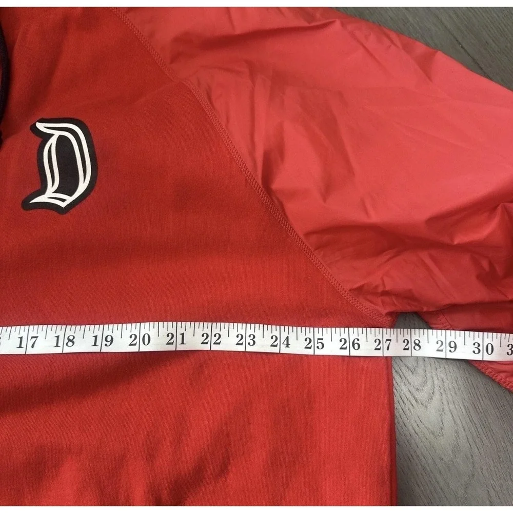 Disney Parks Jacket Mens XL‎ Red Hooded Full Zip Disneyland Resort Mickey 55
